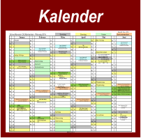 Kalender Stand 8. Nov. 2015 Schw.Albverein OG Bonlanden - Planung 2016 Samstag Sonntag Ferien Seniorenwandern Januar Februar Mrz April Mai Juni Fr.1 Neujahr Mo.1 Di.1 Fr.1 So.1 Ges. Feiertag Mi.1 Sa.2 Di.2 Mi.2 Sa.2 Mo.2 Do.2 freier Keltertreff (ffentlich) Org. Finkbeiner/Thomann So.3 Mi.3 Do.3 freier Keltertreff (ffentlich) Org. Finkbeiner/Thomann So.3 TW W.Richter/W.Krmer Di.3 Fr.3 Mo.4 Do.4 freier Keltertreff (ffentlich) Org. Finkbeiner/Thomann Fr.4 Mo.4 Mi.4 Sa.4 Di.5 Fr.5 Sa.5 Wanderfhrerteffen in der Kelter Di.5 Do.5 Christi Himmelfahrt So.5 Mi.6 Heilige 3 Knige Sa.6 So.6 Mi.6 Fr.6 SAV Landesfest (Hauptverein) Winnenden (Rems-Murr-Gau)Mo.6 Do.7 So.7 Mo.7 Do.7 freier Keltertreff (ffentlich) Org. Finkbeiner/Thomann Sa.7 Albvereinsabend in der Uhlberghalle Di.7 Fr.8 AKNU Jahresfeier                 Kelter 18:30 Uhr Mo.8 Rosenmontag Di.8 Fr.8 So.8 SAV Landesfest (Hauptverein) Winnenden (Rems-Murr-Gau)Mi.8 Sa.9 Di.9 Fastnacht Mi.9 Sa.9 Mo.9 Do.9 So.10 SAV Helferessen                                         Hasenheim Harthausen Mi.10 Aschermittwoch Do.10 So.10 Di.10 Fr.10 Mo. 11 Do.11 Fr.11 Mo. 11 Mi.11 Sa.11 Di.12 Fr.12 Sa.12 AKNU Arbeitseinsatz               Kelter 09:00 Uhr Di.12 Do.12 So.12 Mi.13 Sa.13 So.13 TW Stgt.-u. Umgebung P.Vogel/R.Natter Mi.13 Fr.13 Mo. 13 Do.14 So.14 Mo. 14 Do.14 Sa.14 Di.14 Fr.15 Mo. 15 Di.15 Fr.15 So.15 Pfingstsonntag Mi.15 Sa.16 Di.16 Mi.16 1. ordentl. Aussch.-sitzung in der Kelter/19:00 Uhr Sa.16 AKNU Arbeitseinsatz                Kelter 09:00 Uhr Mo. 16 Pfingstmontag Do.16 Senioren+Freizeitwanderung Wf. W. Finkbeiner So.17 Mi.17 Do. 17 Senioren+Freizeitwanderung Wf. W. Finkbeiner So.17 Di.17 Fr.17 AKNU Arbeitseinsatz Kelter / Aufbau Sonnwend 17:00 Uhr Mo. 18 Do.18 Senioren+Freizeitwanderung Wf. W. Finkbeiner Fr.18 Mo. 18 Mi.18 Sa.18 AKNU Aufbau 09:00 Uhr /  Bewirt. 18:00 Uhr Sonnwend  Di.19 Fr.19 Sa.19 Auftritt bei OG Fellbach Schwabenlandhalle 19:00  Di.19 Do.19 Senioren+Freizeitwanderung Wf. W. Finkbeiner So.19Abbau 10:00 Uhr Sonnwend Mi. 20 Sa.20 So.20 Altenrieter Brezelmarkt Mi.20 Fr.20 Mo. 20 Do.21 Senioren+Freizeitwanderung Wf. W. Finkbeiner So.21 TW D.&M. Mller Ski-&Winterwanderung Mo. 21 Do.21 Senioren+Freizeitwanderung Wf. W. Finkbeiner Sa.21 Di.21 Fr.22 Mo. 22 Di.22 Fr.22 So.22 Mi.22 Sa.23 AKNU Arbeitseinsatz Haberschlay 09:00 Uhr Di.23 Mi.23 Sa.23 Mo. 23 Do.23 Deut. Wandertag (23.06.-27.06.) Sebnitz (Sachsen) So.24 TW M.Kraus/W.Schneider Mi.24 Do.24 So.24 TW - Dieter Vogel  Weilheim/Limburg Di.24 Fr.24 Mo. 25 Do.25 Fr.25 Karfreitag Mo. 25 Mi.25 Sa.25Bernhauser Brenfest Di.26 Fr.26 Sa.26 Di.26 Do.26 Fronleichnam So.26 TW Schwarzwald K.H.Bopp/H.Beck Mi.27 Sa.27 AKNU Arbeitseinsatz Haberschlay 09:00 Uhr So.27 Ostersonntag Mi.27 Fr.27 Mo. 27 Deut. Wandertag (23.06.-27.06.) Sebnitz (Sachsen) Do.28 So.28 Mo. 28 Ostermontag Do.28 Sa.28 Di.28 Fr.29 Mo. 29 Di.29 Fr.29 So.29 Mi.29 Sa.30 Mi.30 Sa.30 Mo. 30 Do.30 So.31 Do.31 Di.31 Seite 1 von 3